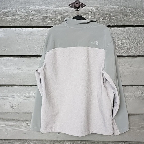 The North Face Apex Bionic Soft Shell Jacket Gray Sz XXL Mens - Picture 6 of 8